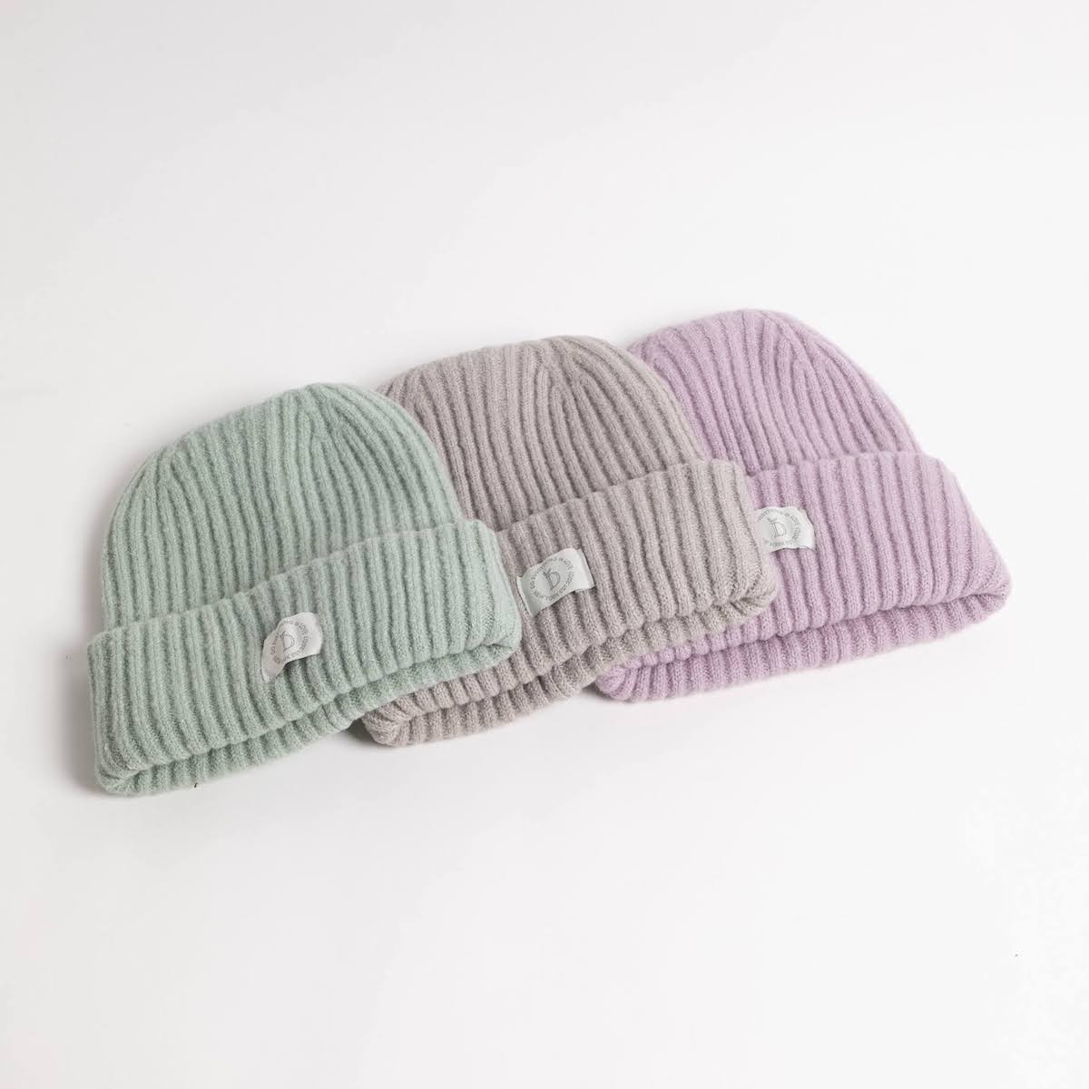 Solid Knit Muted Beanie - P I C N I C 
