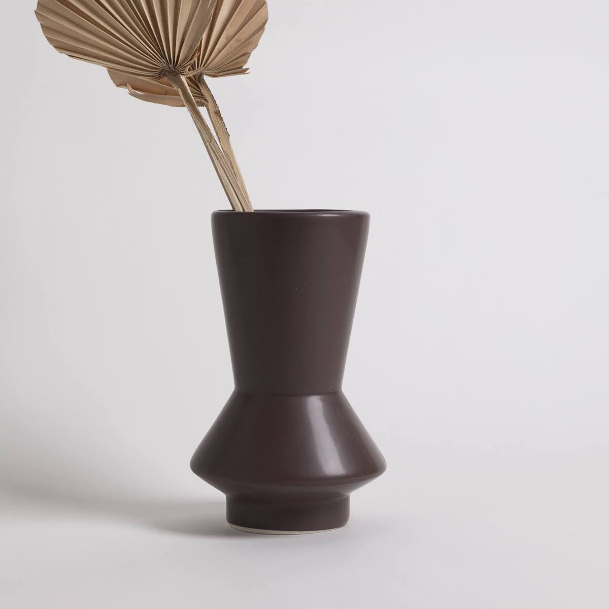 Aubergine Stoneware Vase - P I C N I C 