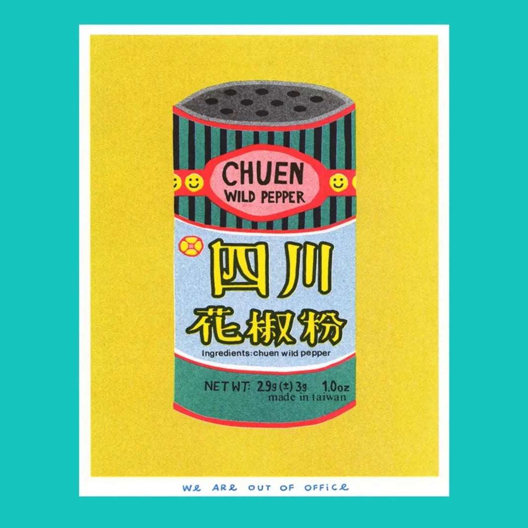 Riso Print Can of Chuen Sichuan Pepper Powder - P I C N I C 