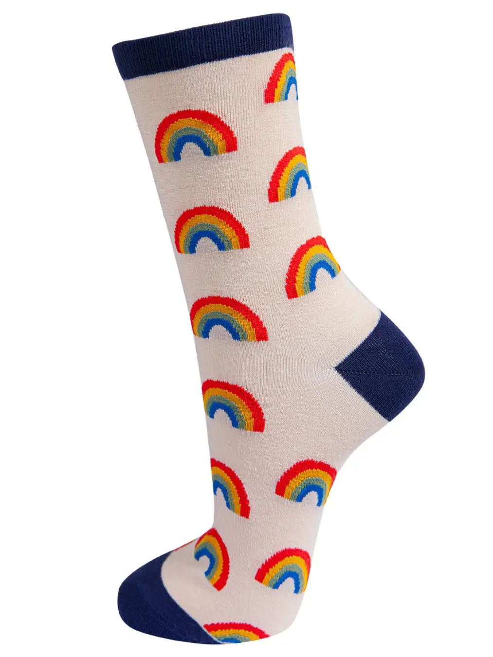 Rainbow Womens Crew Socks - P I C N I C 