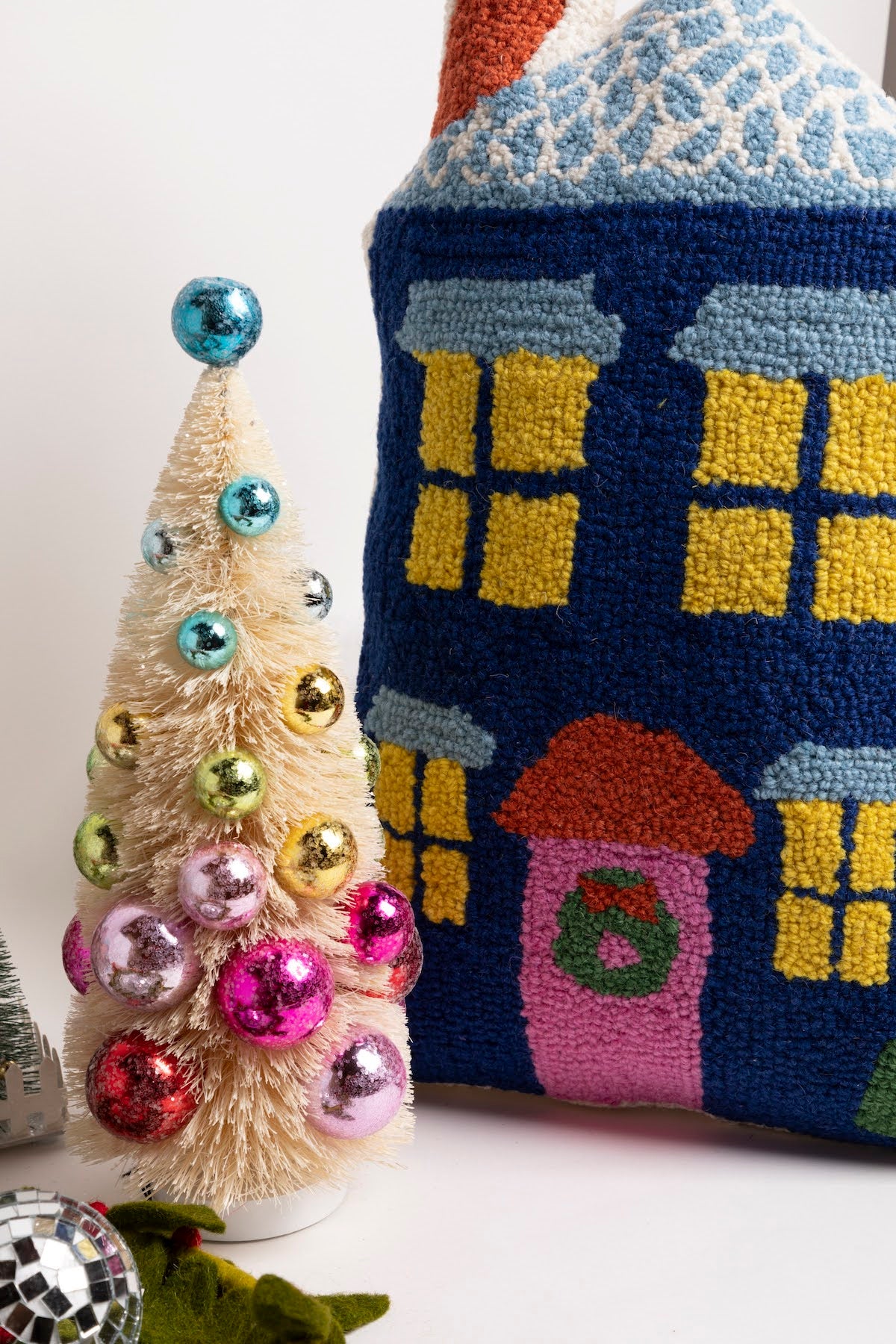 Sisal and Glass Bauble Tree - P I C N I C 