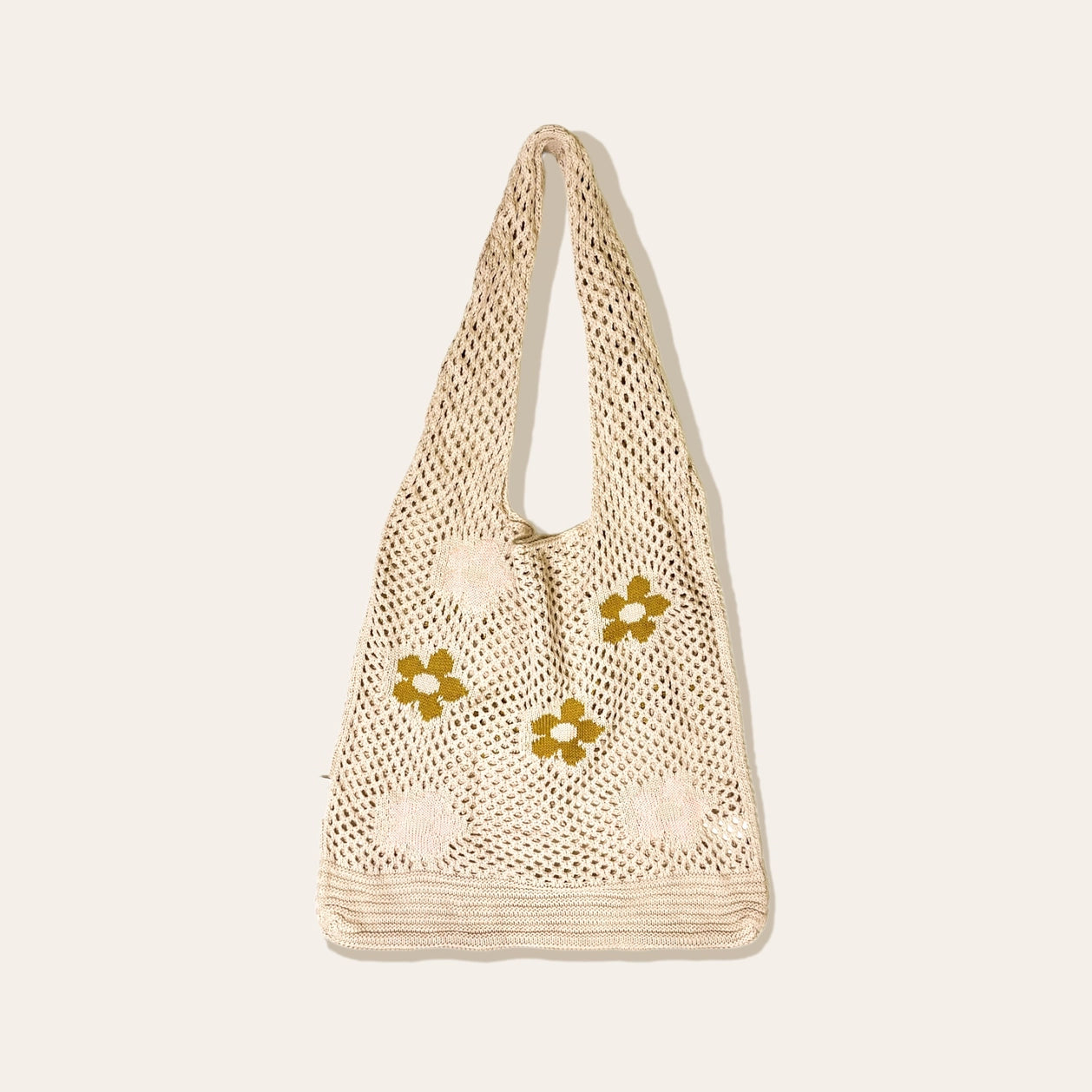 Floral Crochet Market Bag - P I C N I C 