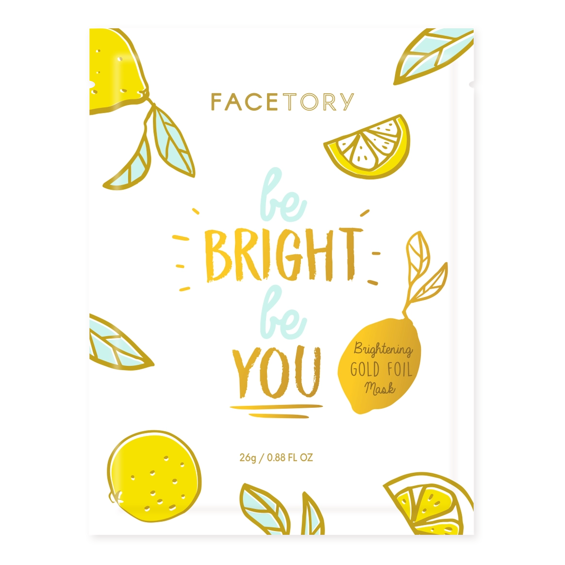 Be Bright Be You Brightening Foil Mask - P I C N I C 