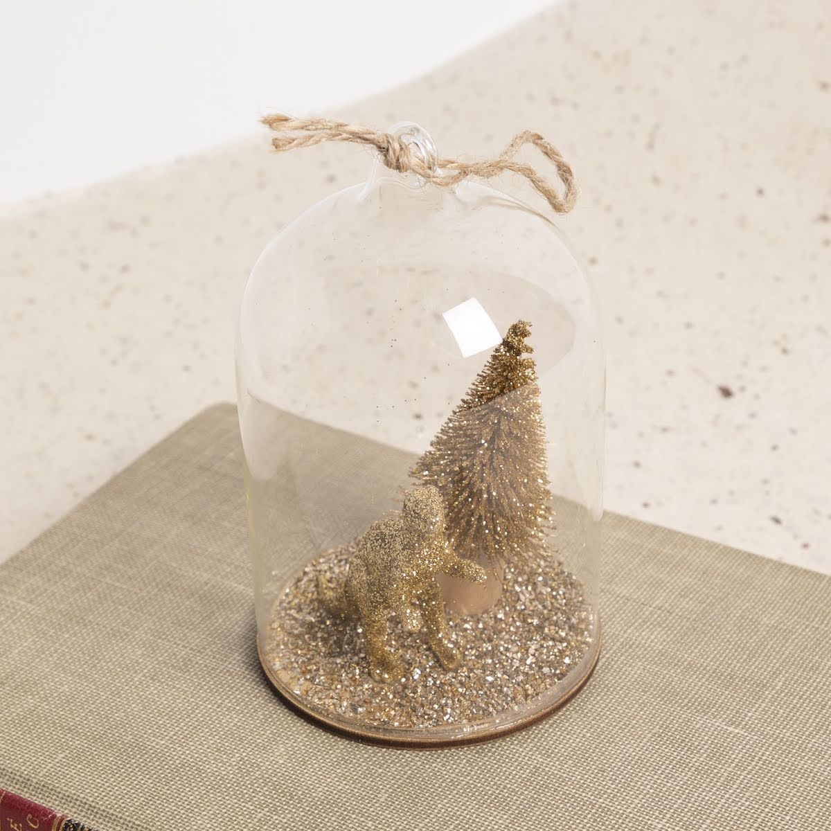 Glass Cloche Ornament Dinosaur - P I C N I C 