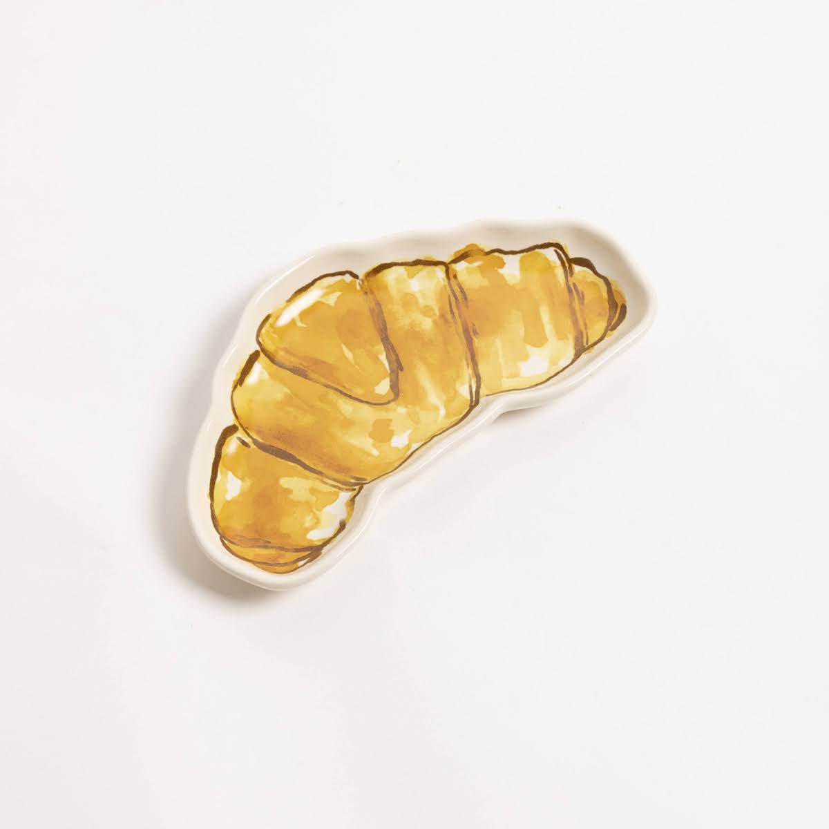 Le Petit Dejeuner Croissant Trinket Dish - P I C N I C