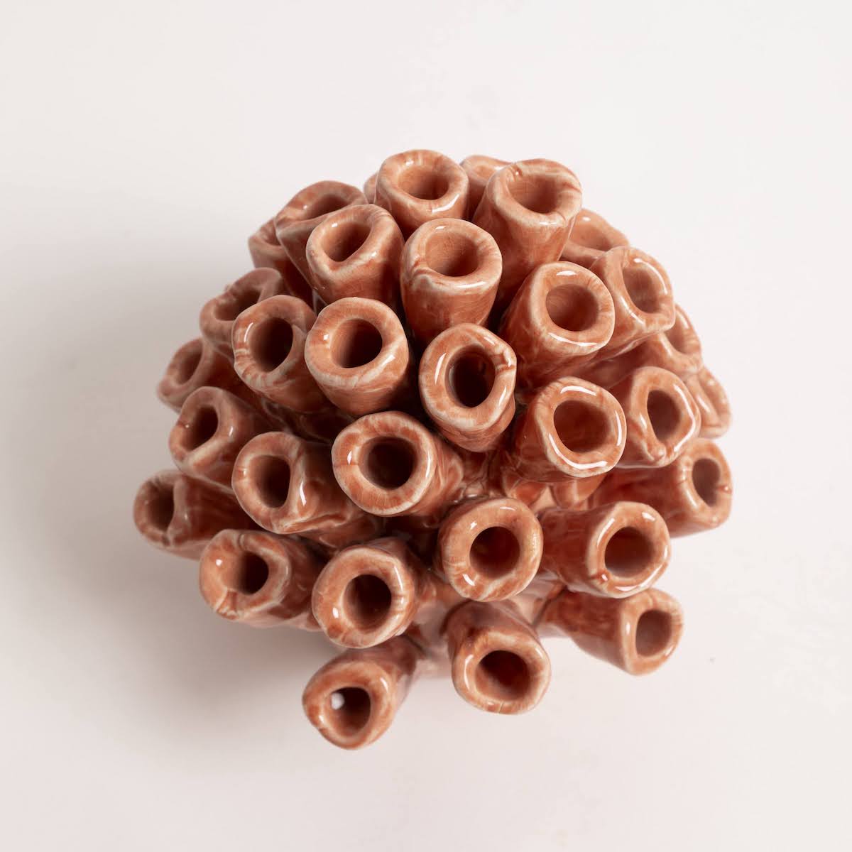 Stoneware Coral Shaped Decor Vase - P I C N I C