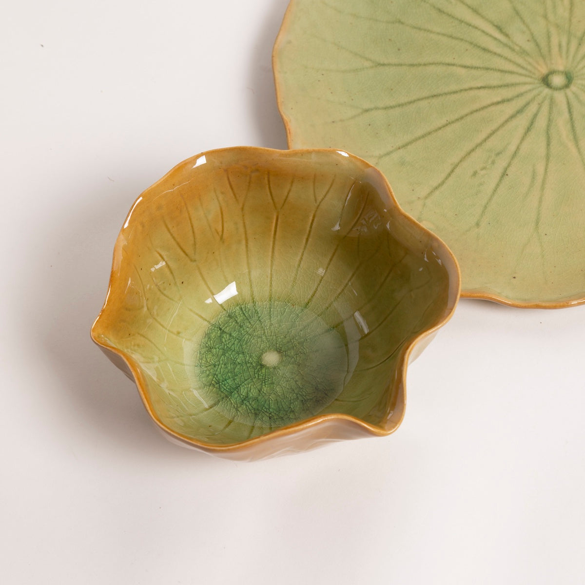 Water Lily Chip & Dip Bowl - P I C N I C