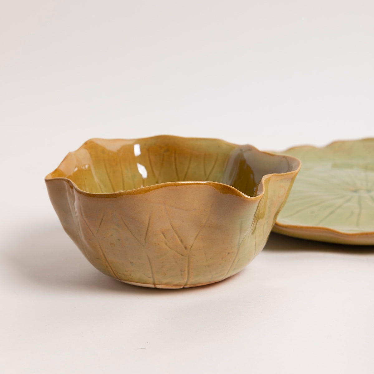 Water Lily Chip & Dip Bowl - P I C N I C