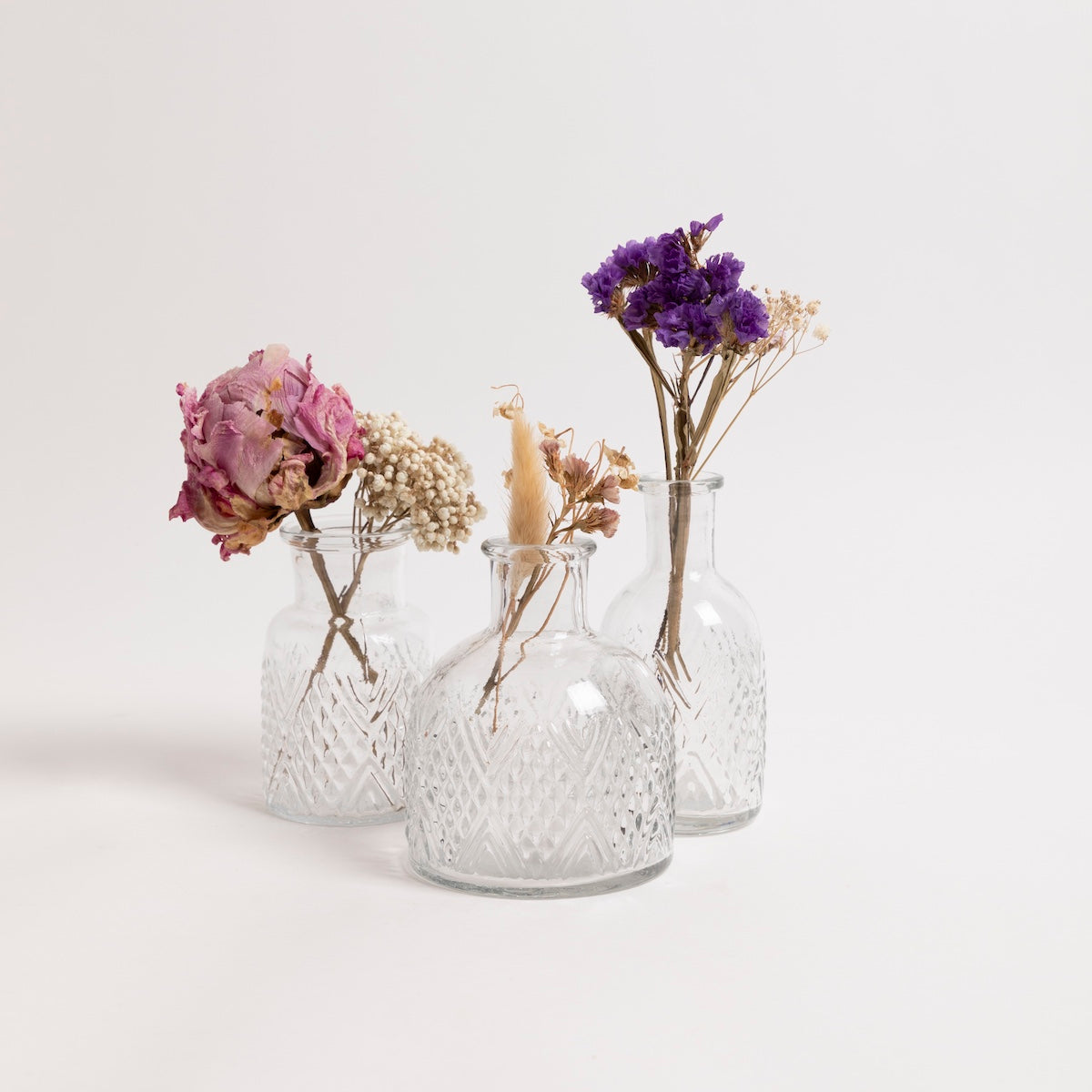 Pressed Glass Vase - P I C N I C