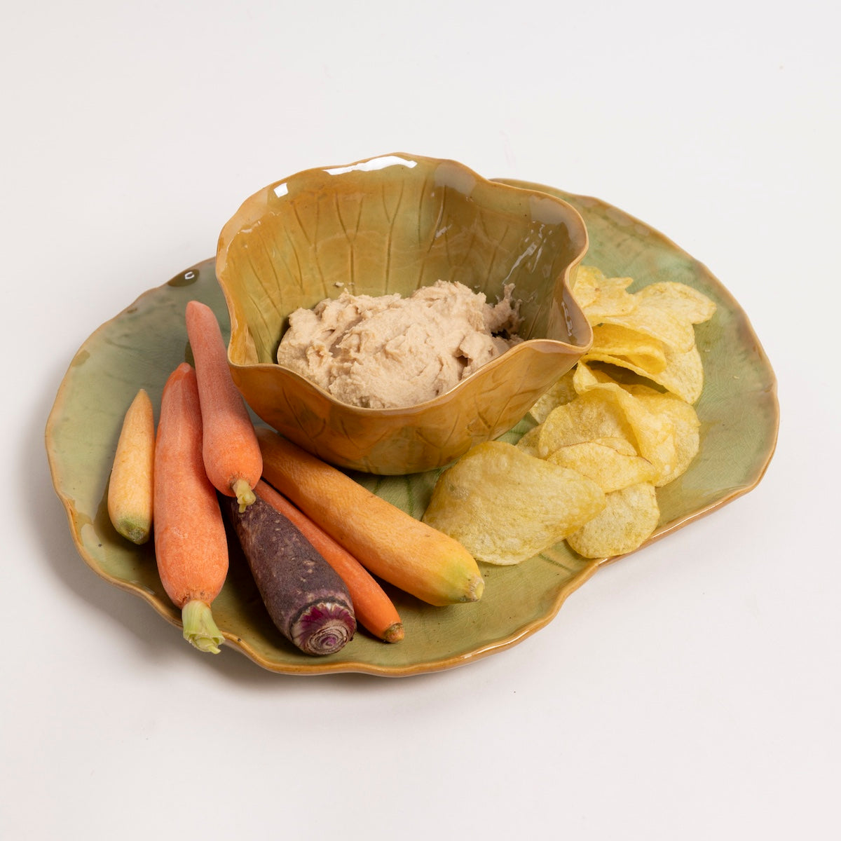 Water Lily Chip & Dip Bowl - P I C N I C