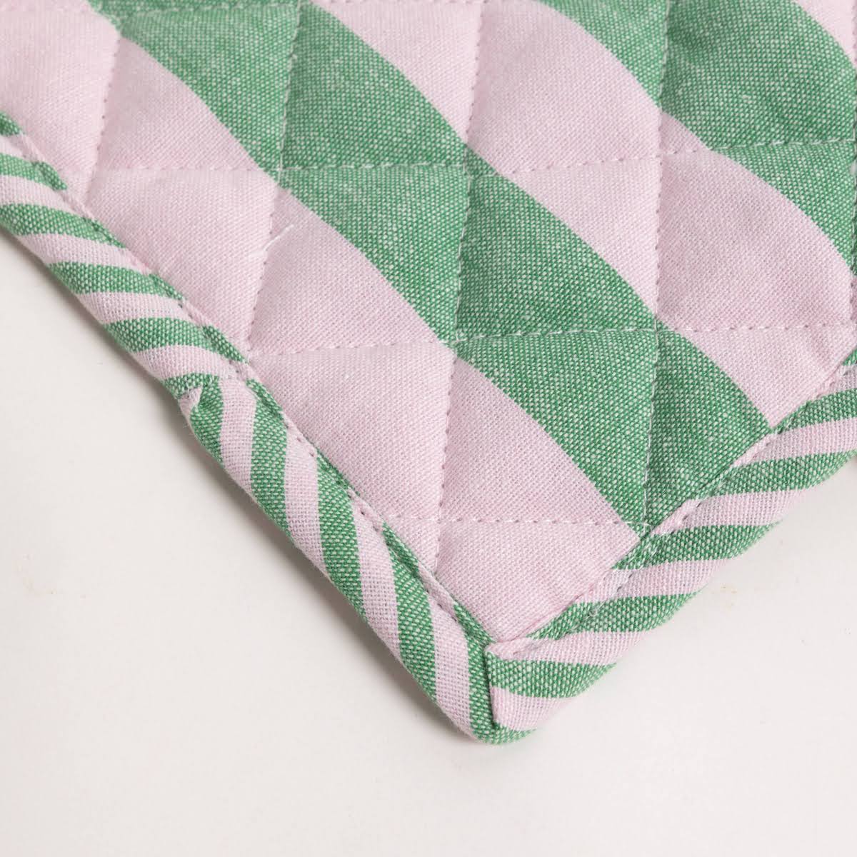 Miramar Woven Cotton Striped Pot Holder - P I C N I C