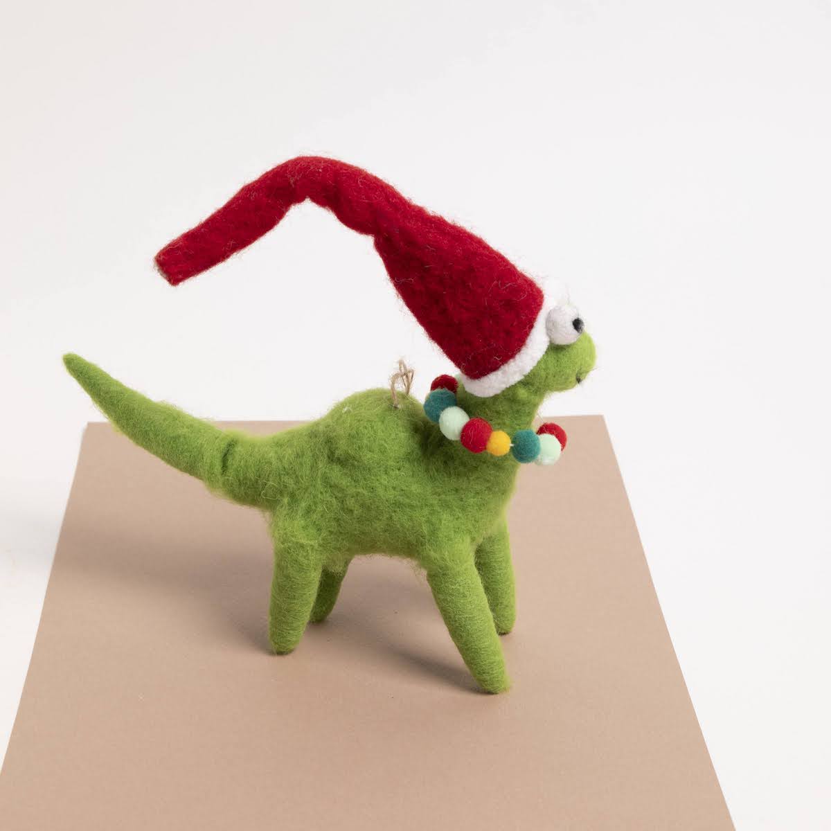 Wool Felt Dinosaur Ornament - P I C N I C