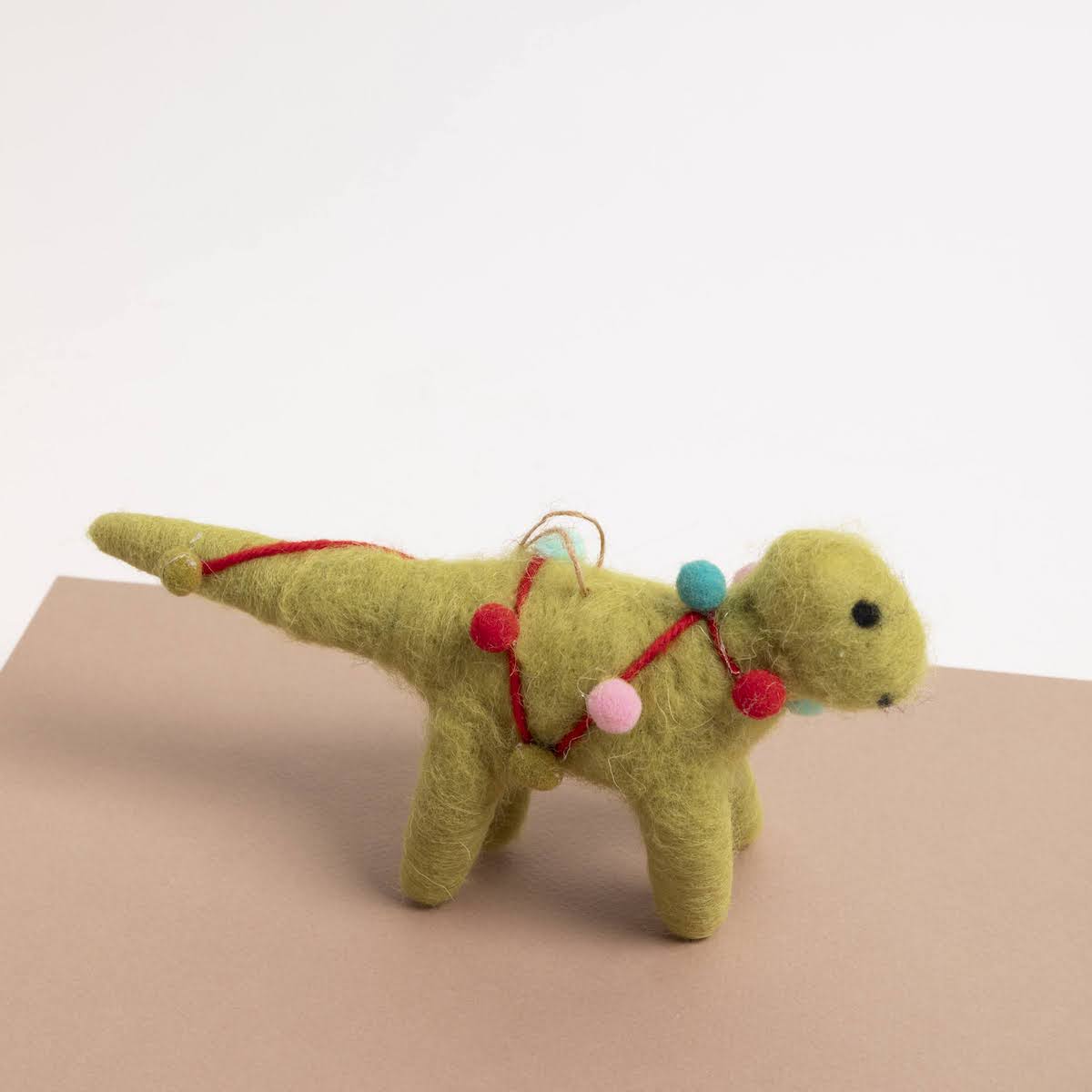 Wool Felt Dinosaur Ornament - P I C N I C