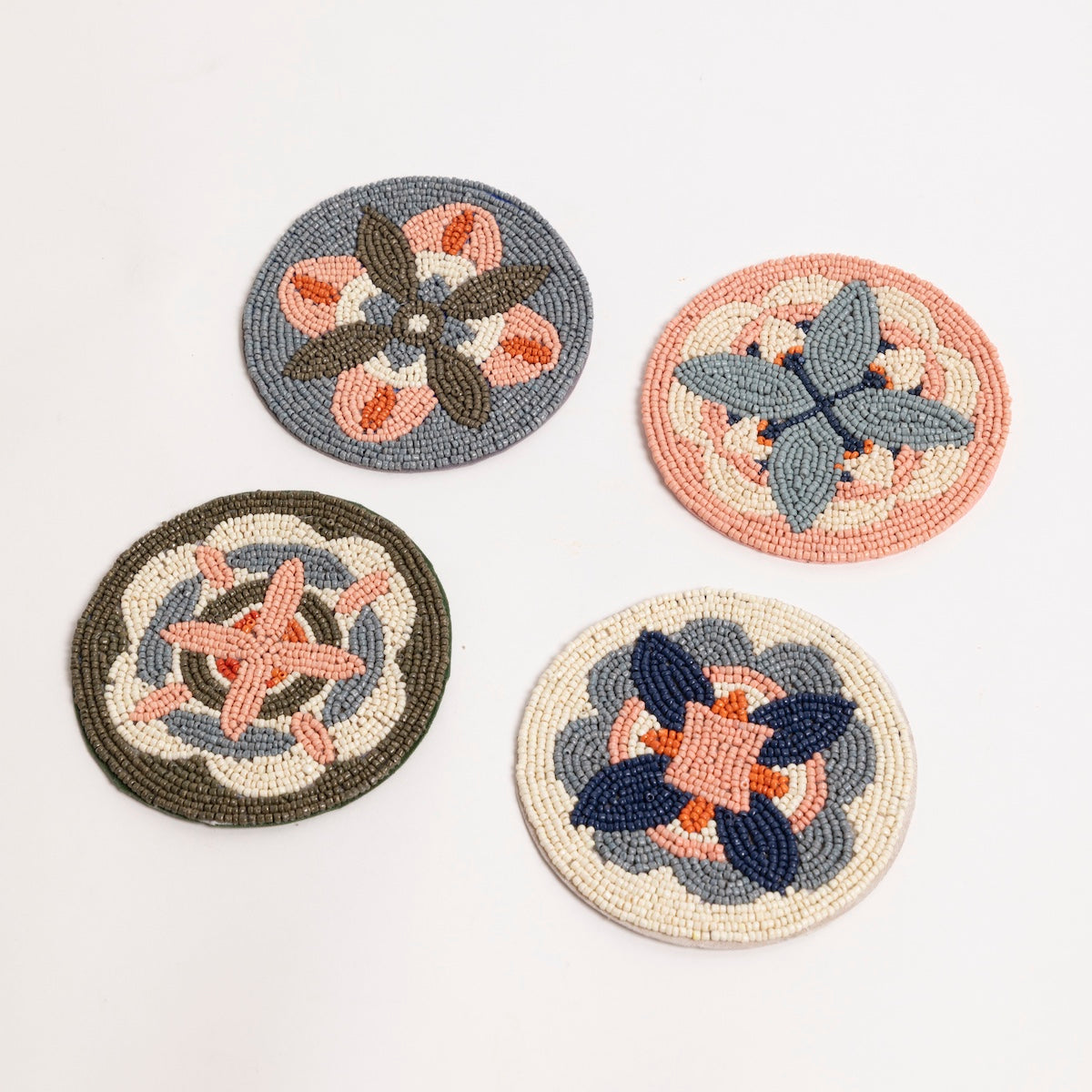 Beaded Form Disco Coaster Set - P I C N I C