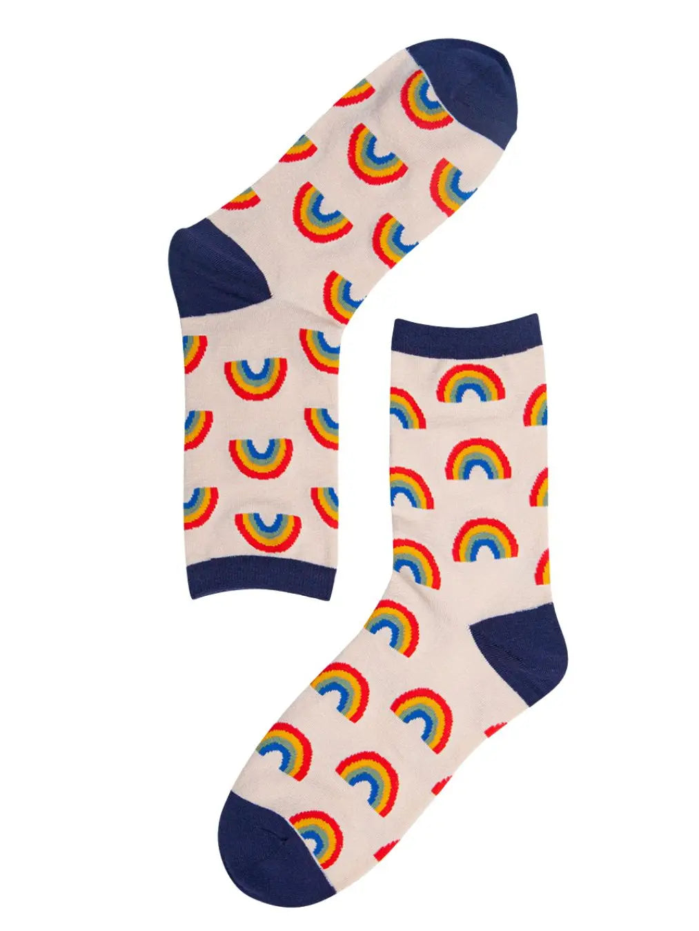 Rainbow Womens Crew Socks - P I C N I C 