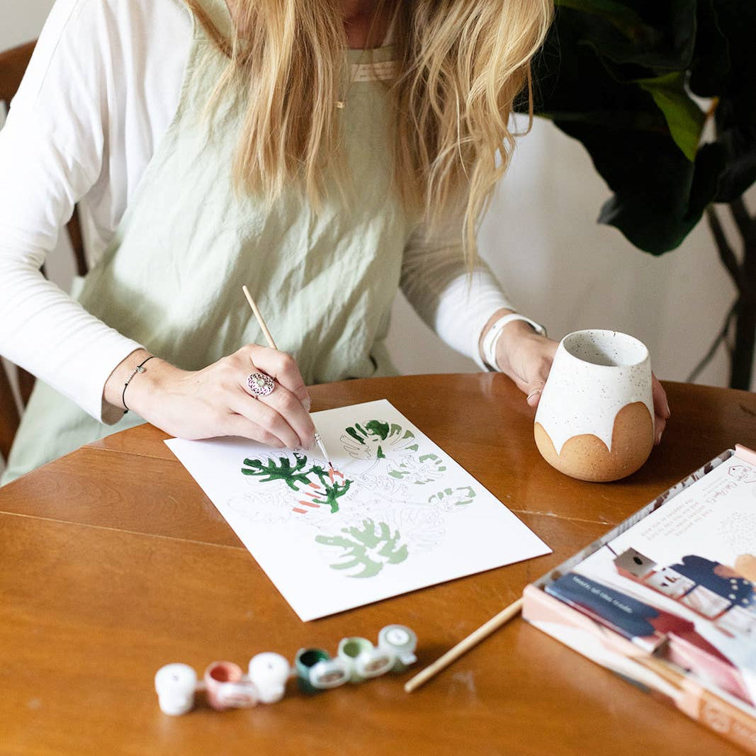 Sunny Citrus Paint-By-Numbers kit - P I C N I C