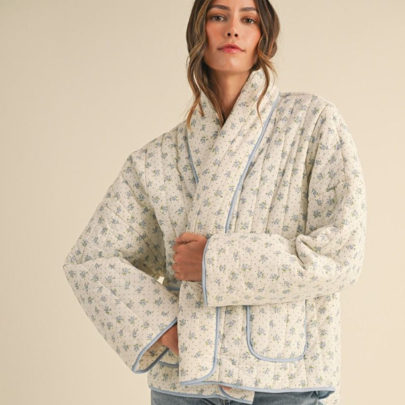 Kirsten Floral Quilted Jacket - P I C N I C