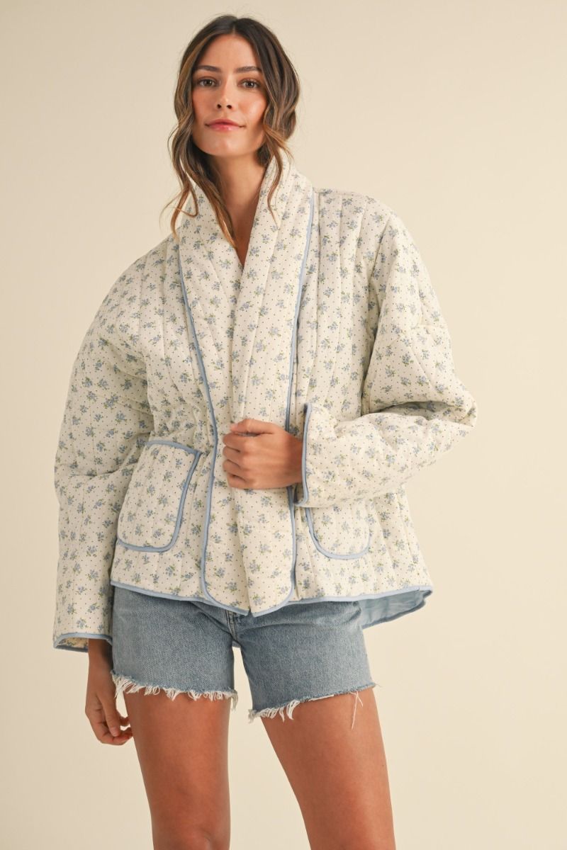 Kirsten Floral Quilted Jacket - P I C N I C