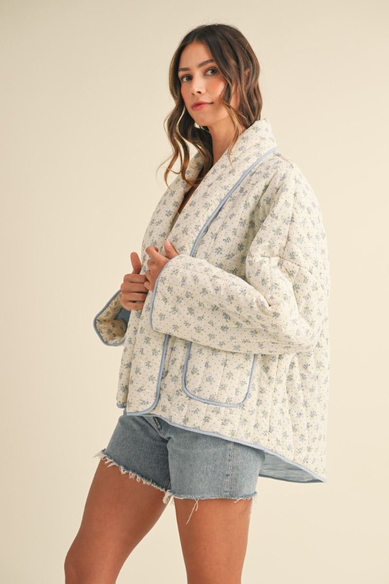 Kirsten Floral Quilted Jacket - P I C N I C
