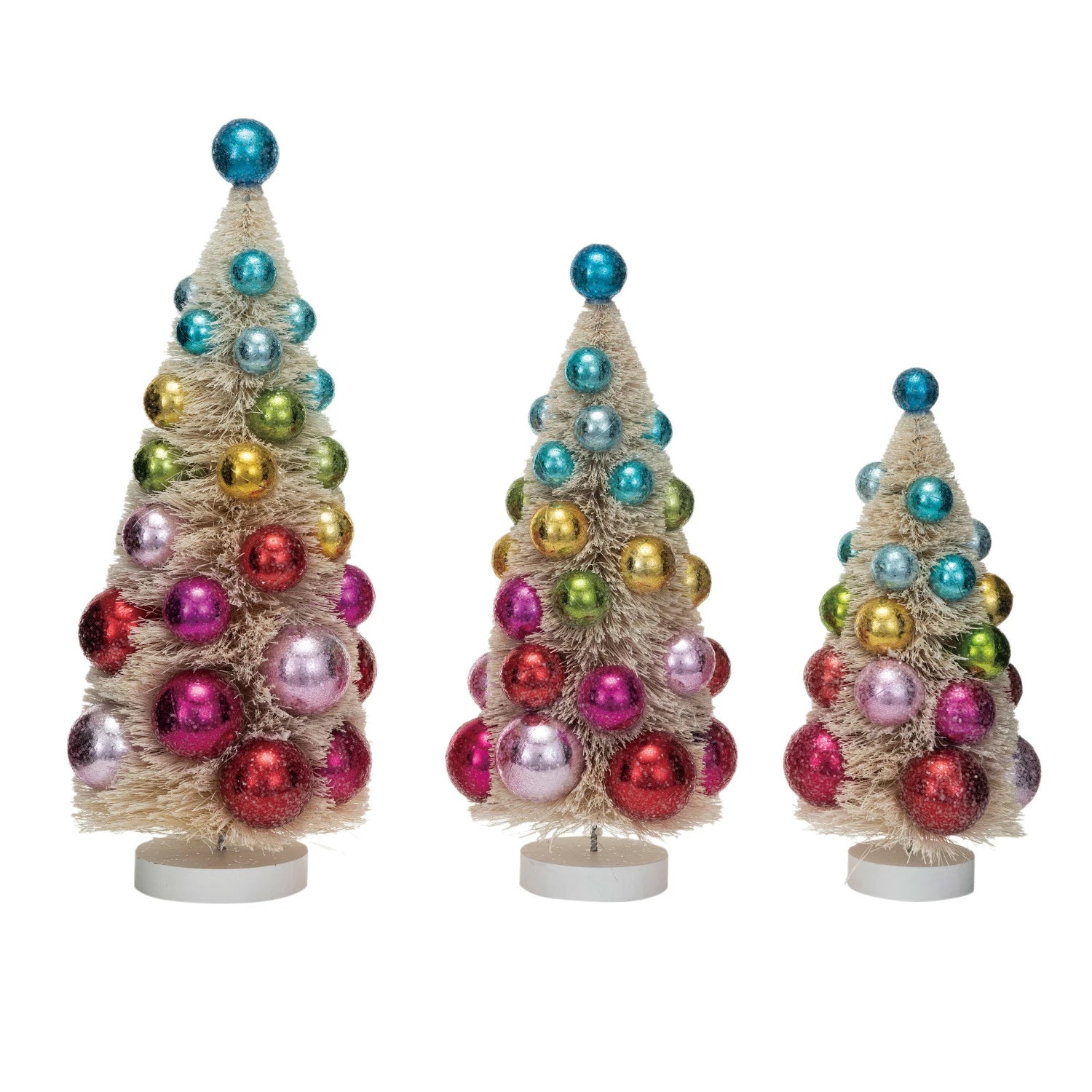 Sisal and Glass Bauble Tree - P I C N I C 