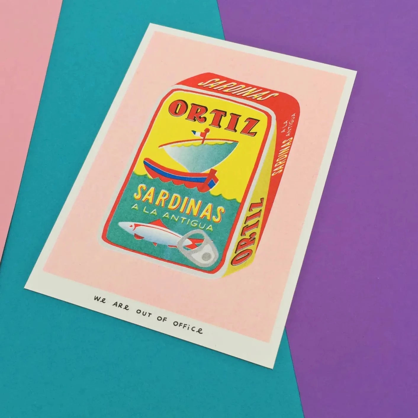 Riso Print A Can Full of Sardinas - P I C N I C 