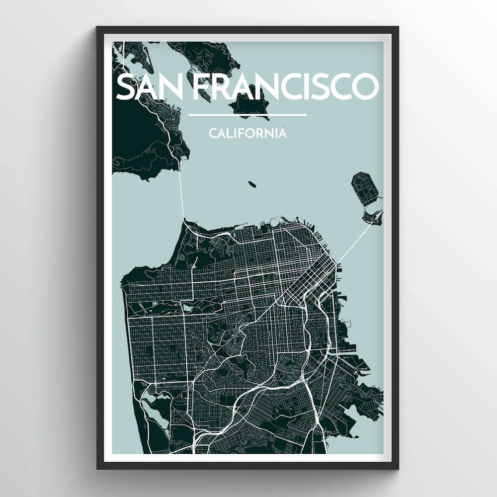 San Francisco City Map - P I C N I C 