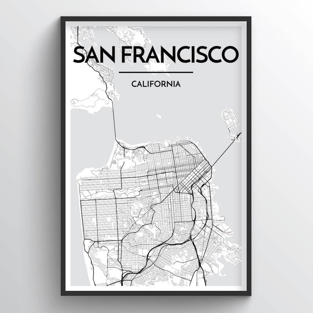 San Francisco City Map - P I C N I C 
