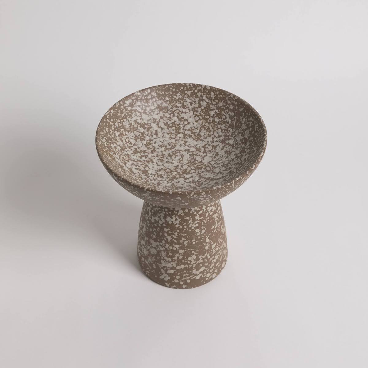 Sibella Stoneware Pedestal Dish - P I C N I C 