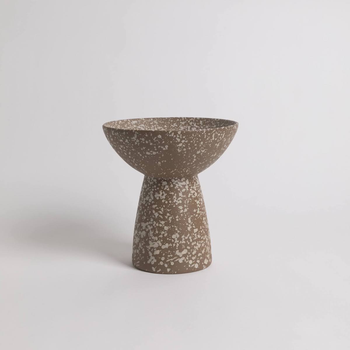 Sibella Stoneware Pedestal Dish - P I C N I C 