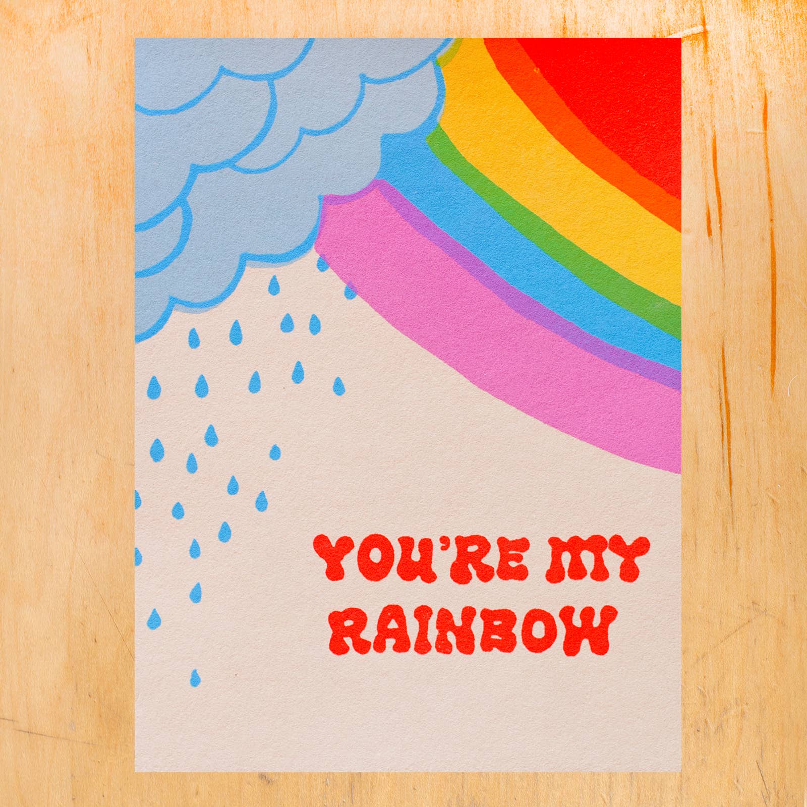 You're My Rainbow Card - P I C N I C 