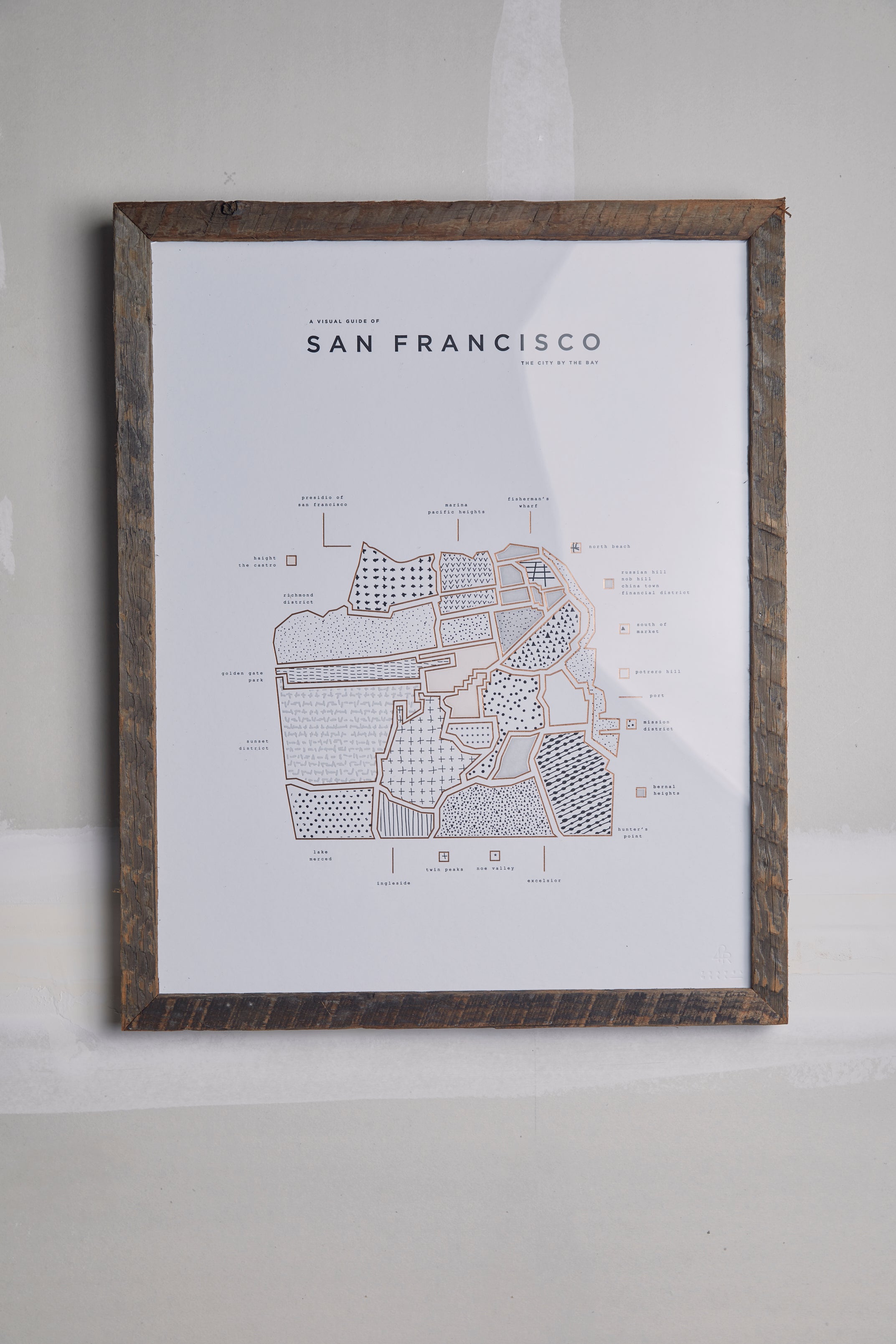 San Francisco Letterpress Print - P I C N I C 