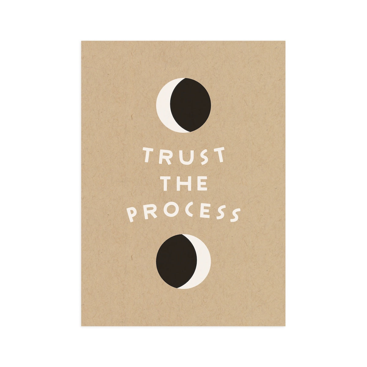 Trust The Process Art Card Print - P I C N I C 
