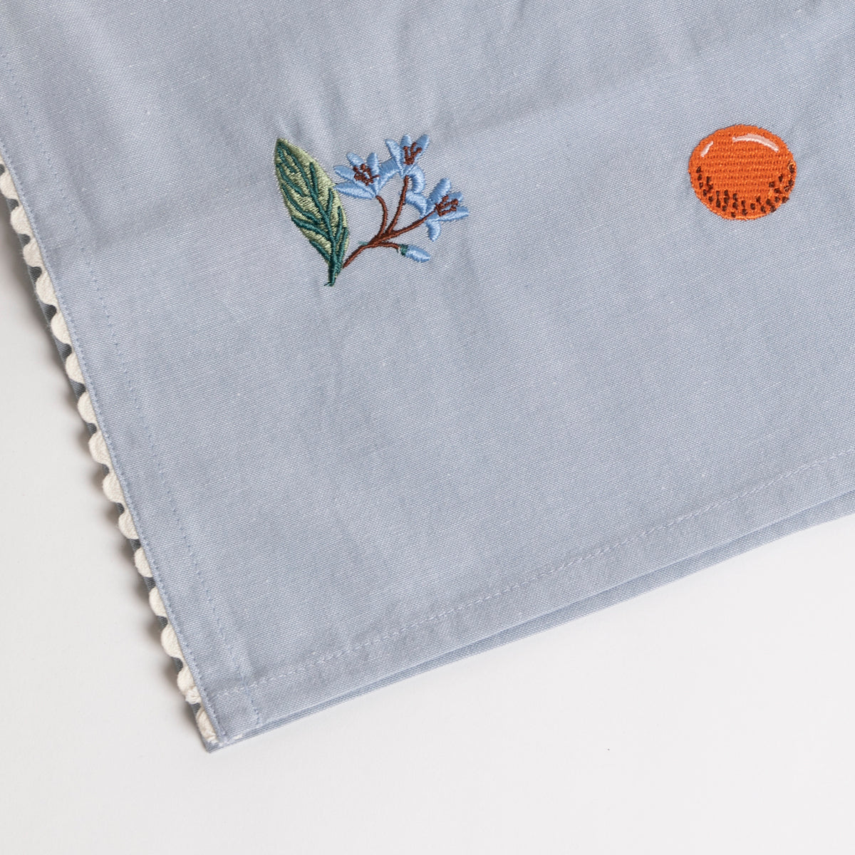 Fruit Stand Embroidered Tea Towel - P I C N I C 