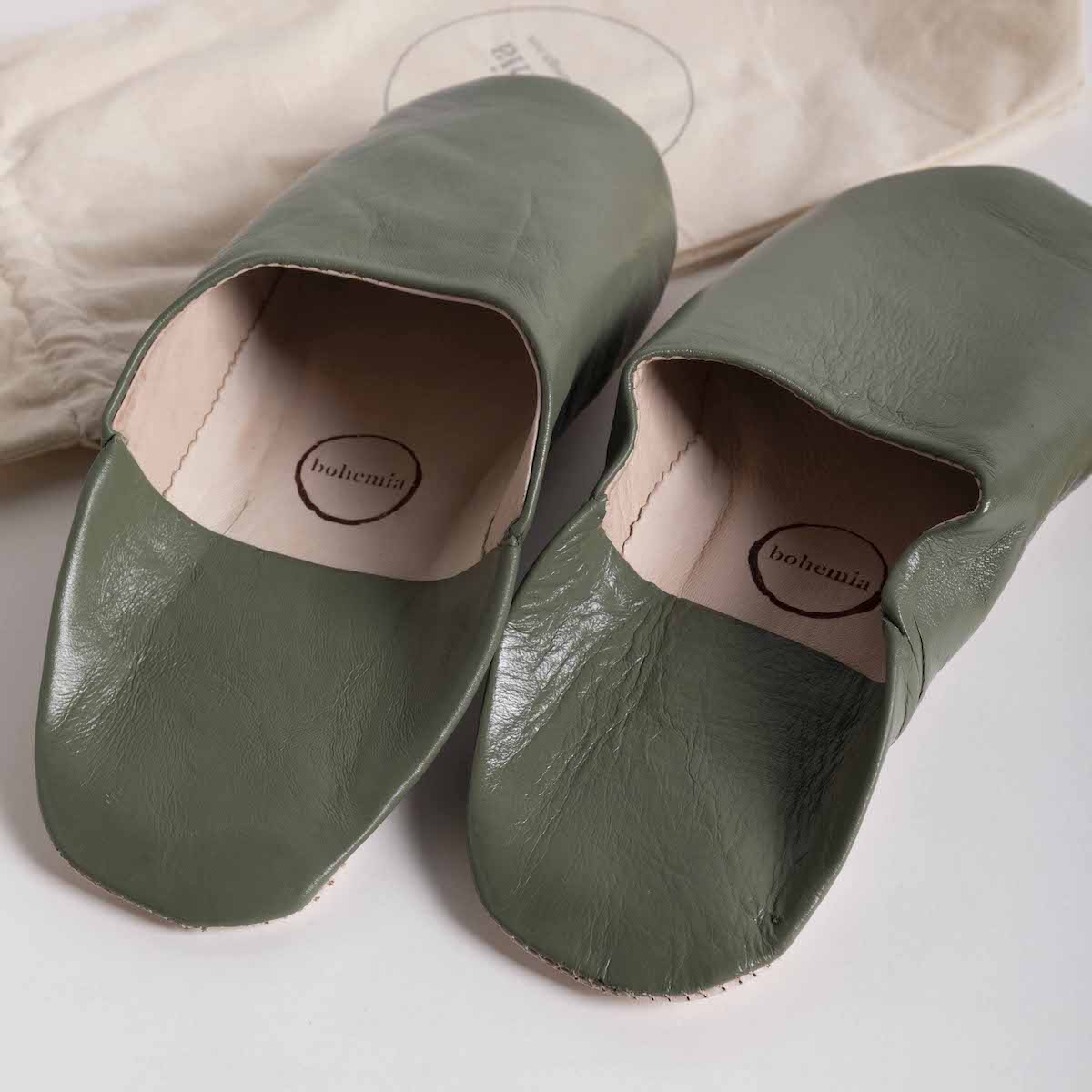 Babouche Leather Slippers - P I C N I C 