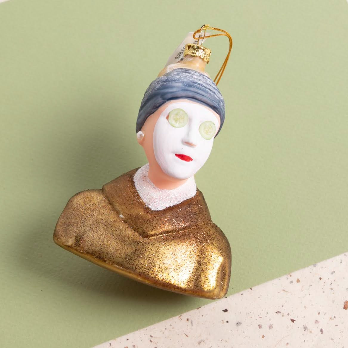 Girl With Pearl Earring Spa Edition Ornament - P I C N I C 