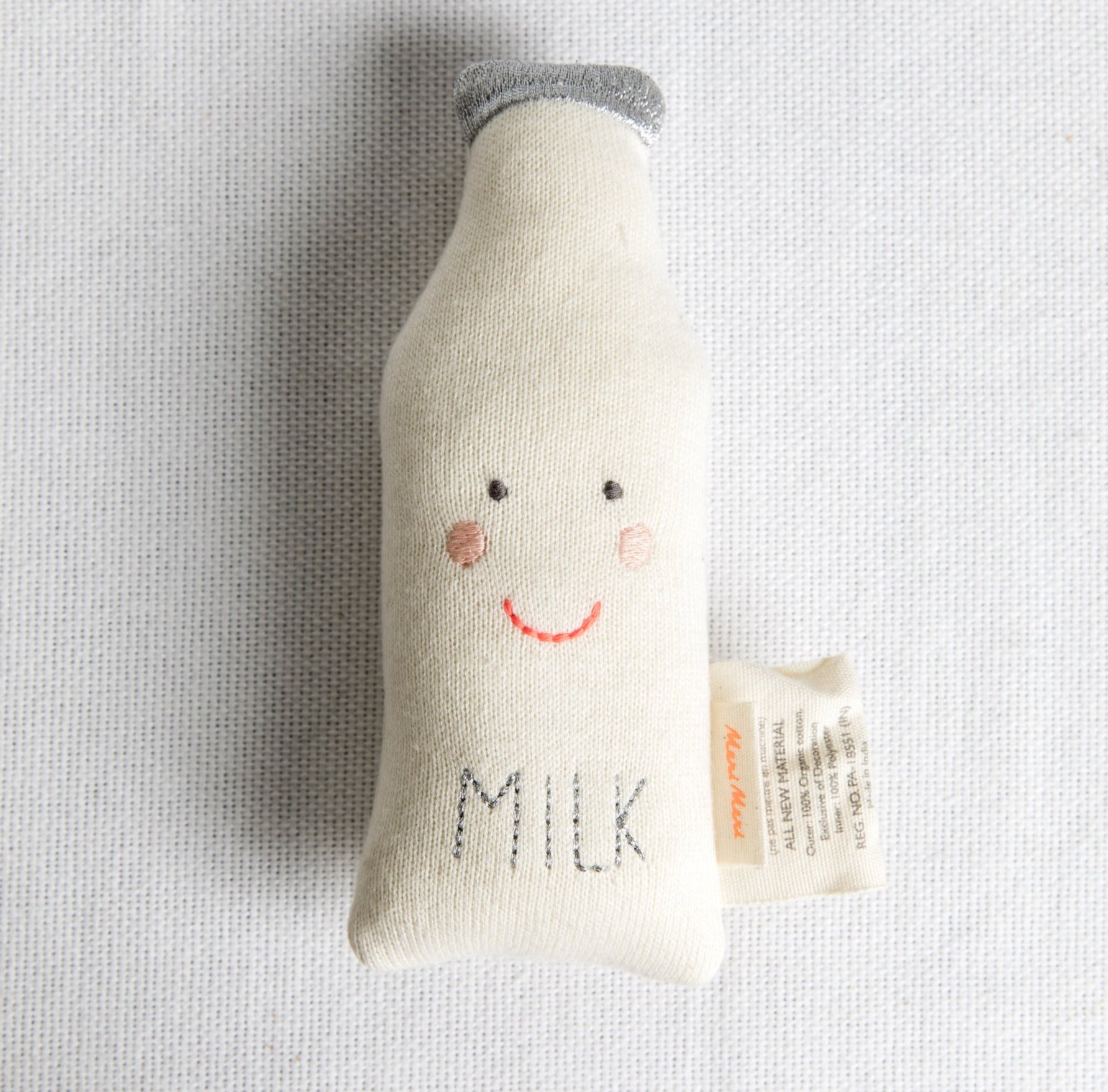 Milk Bottle Baby Rattle - P I C N I C 