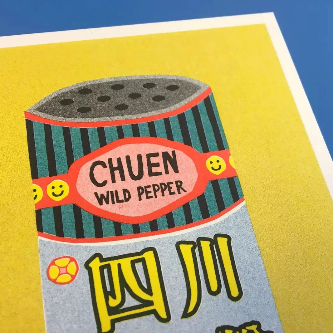 Riso Print Can of Chuen Sichuan Pepper Powder - P I C N I C 