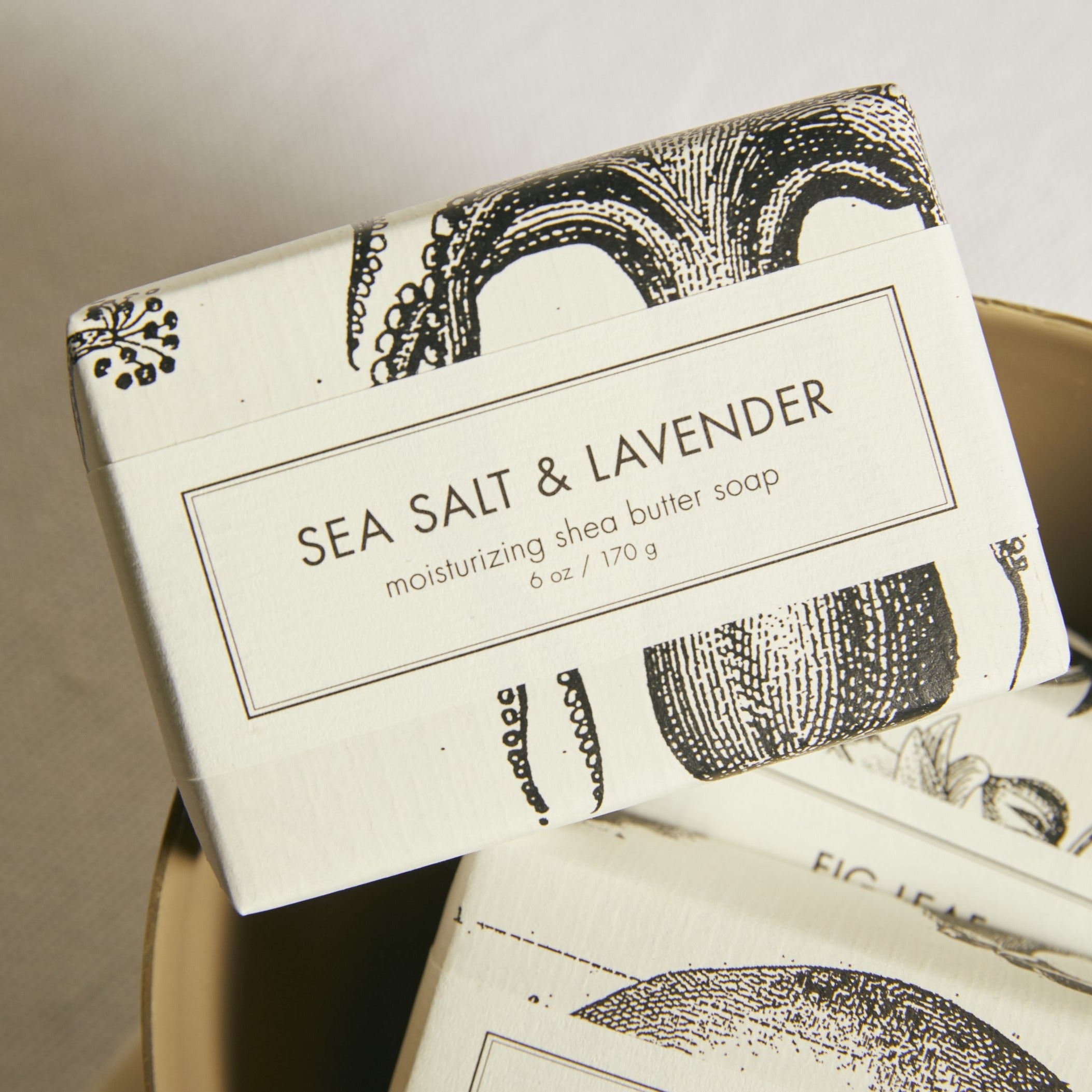 Sea Salt & Lavender  Shea Butter Bar Soap - P I C N I C 